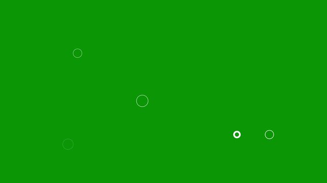 Circle fireworks burst explosion line animation with glowing radial pop up blast and geometric sparks, motion graphics in After Effects on green screen background for titles 4K