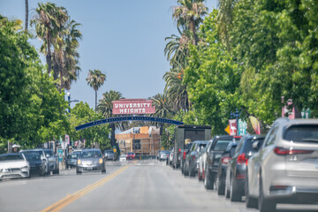 Obraz premium university heights and hillcrest neighborhoods, san diego, california
