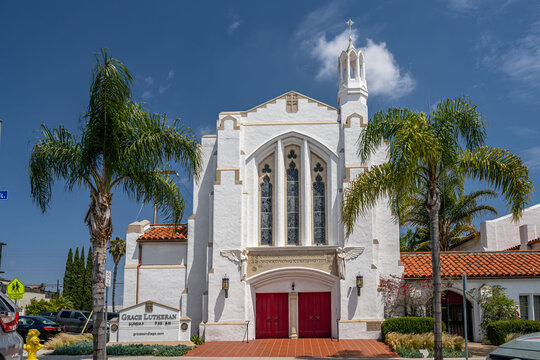 university heights and hillcrest neighborhoods, san diego, california