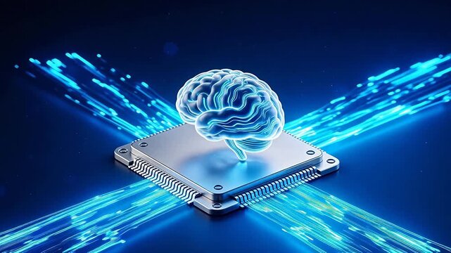 Brain on a computer chip