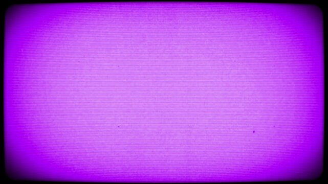 Vintage old film effect combined with CRT screen overlay