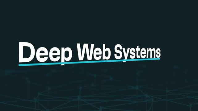 Deep Web Systems: A conceptual depiction of Deep Web Systems, showcasing the complex and interconnected nature of digital networks.
