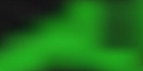 Fototapeta premium black background shows a fabric pattern with green folds and waves.