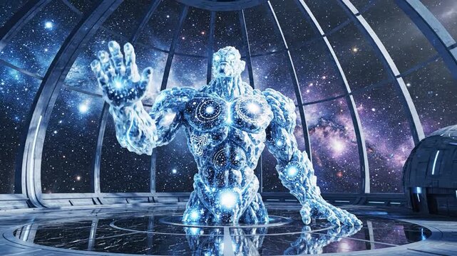 Starlight Golem Emerges in Cosmic Observatory