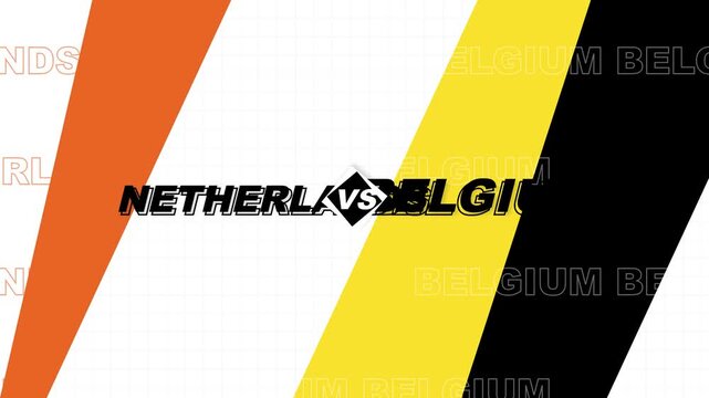 Netherlands Belgium Map Animation