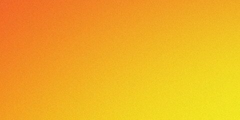 Naklejka premium Energetic gradient from bright orange to sunny yellow with fine grainy texture for dynamic backgrounds.