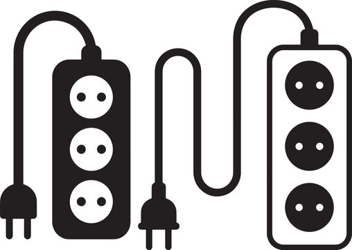 Electrical extension cord and power strips