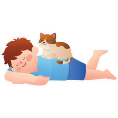 Kid and Pet Interaction © Space