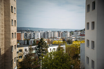 View on an old block of flats © erika8213