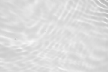 Obraz premium Abstract white transparent water shadow surface texture natural ripple background