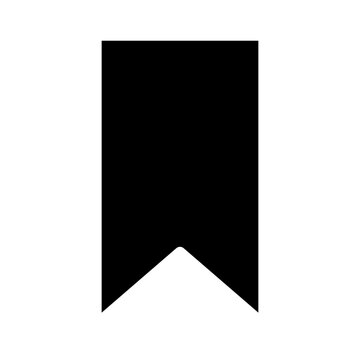 bookmark glyph icon