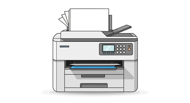 Office Printer Machine Device.