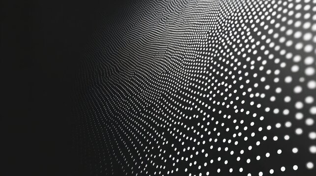 Vintage stippling ink dot pattern texture with handmade halftone effect for artistic design