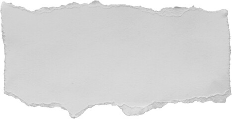 Obraz premium White ripped paper torn edges strips isolated on black background