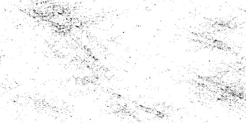 Fototapeta premium Black dusty scratch texture: abstract distressed background with faded streaks, scattered particles and rough monochrome surface details