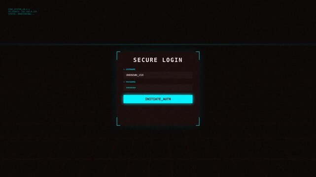 Cybersecurity Access Denied System Error 403 Digital Interface