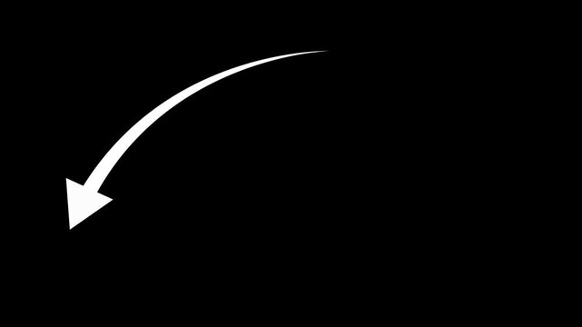 Business Graph Chart Animation black background. Abstract neon line business graph . new idea business graph chart icon - 4k background animation