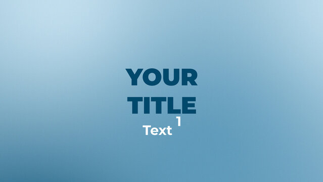Elegant Corporate Typography Animation Title Wide