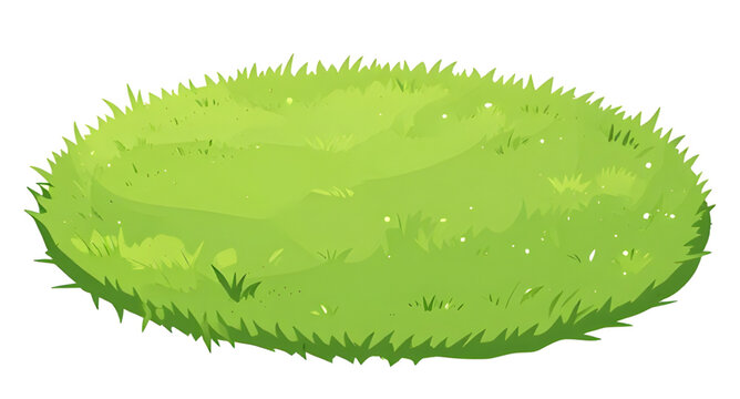 cartoon grass plot vector illustration, vibrant green lawn graphic, nature meadow landscape design, fresh garden turf artwork, outdoor grassy field illustration, colorful spring grass vector, playful 