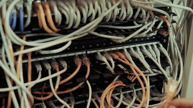 Communication Hardware Equipment Setup. Troubleshooting Internet Connectivity. Telecommunications Cabling Management