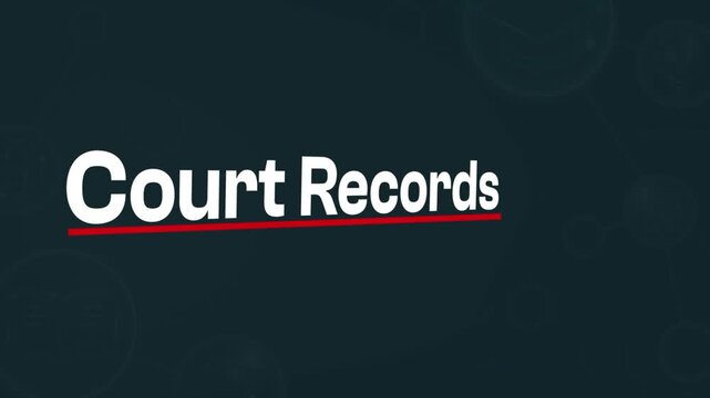 Court Records: A visual representation of court records, with a focus on legal documents and the judicial system.