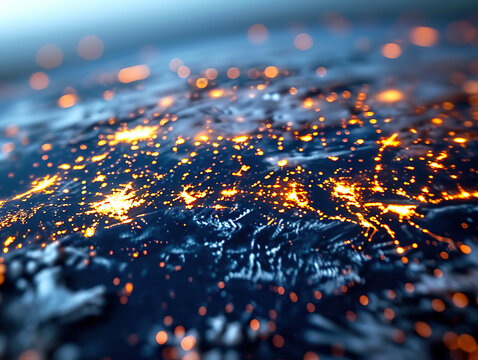 Refined Global web of devices analyzing data through central core swirling vortex