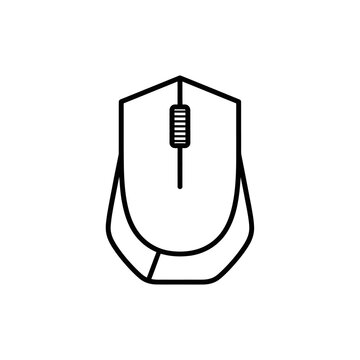 Computer mouse outline icon