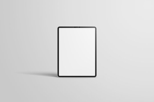 Tablet front view mockup