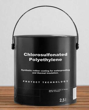 Chlorosulfonated Polyethylene Synthetic rubber coating for