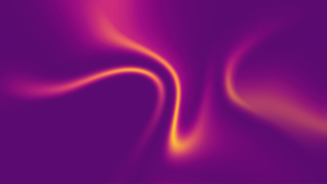 Gradient Glowing Purple color Background with Bright Yellow and Orange Backdrop