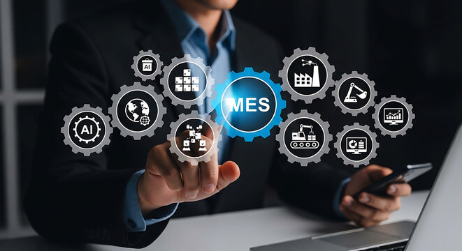 MES Manufacturing Execution System Industry 40 Smart Factory Digital Transformation