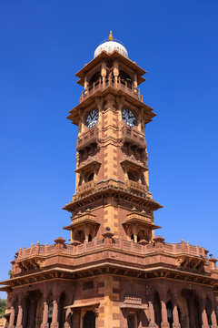 Ghanta Ghar clock tower dominating Jodhpur skyline