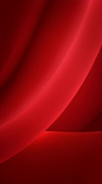 Red fabric texture background wave.