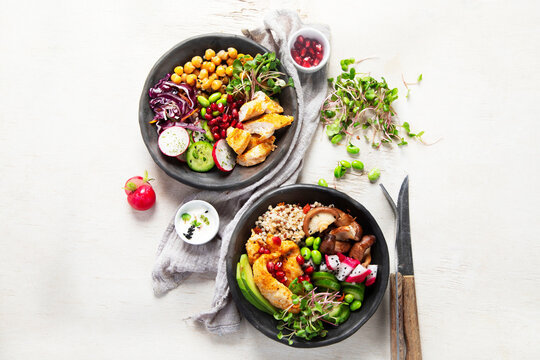 Vegetarian dish. Healthy food concept.