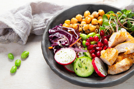Vegetarian dish. Healthy food concept.