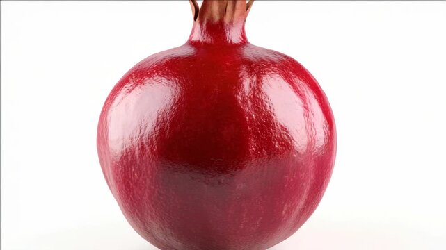 A single piece of fresh fruit ready for use in a culinary or decorative setting.