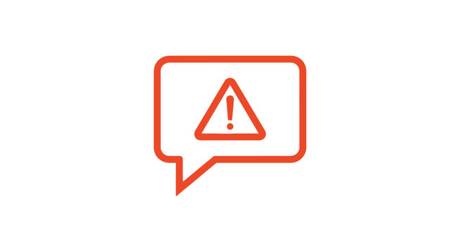 Warning Sign Icon Symbol.