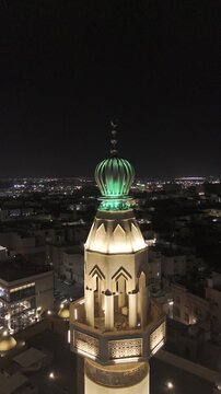 Al Ahsa, Saudi Arabia - April 16, 2026: Pullback of Sheikh Abdullah Naim Mosque
