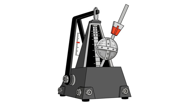 newtons cradle vector illustration