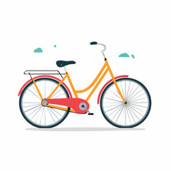 Fototapeta premium Retro Bicycle Illustration