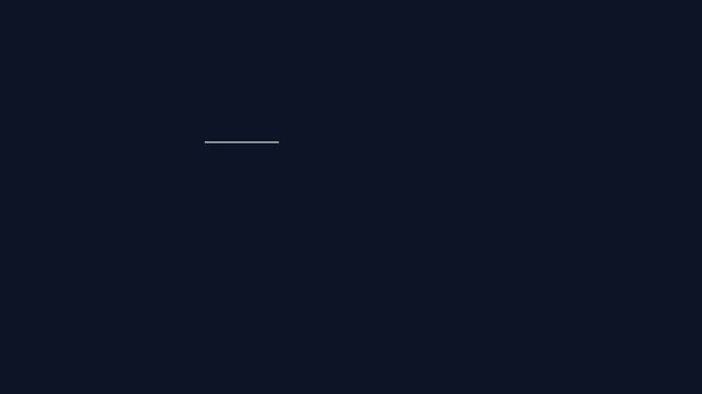 Minimalist grey horizontal line a simple abstract design element for modern UI and UX projects isolated on a dark background