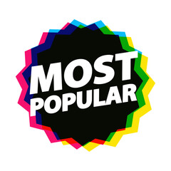 Text Most popular on starry icon © Brad Pict
