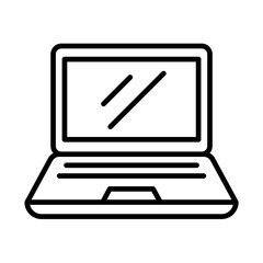 Fototapeta premium Laptop Icon