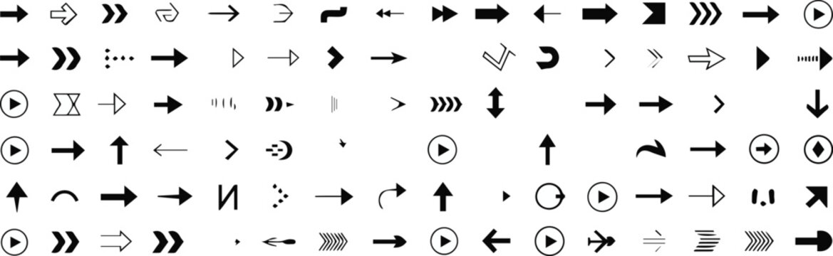 Logistics arrow icons for shipping and delivery flow