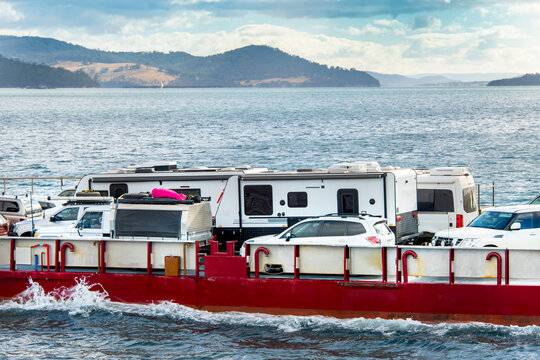 Ferry Transport to Bruny Island - Tasmania