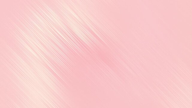 Soft Pink Pastel Diagonal Light Streaks Background | Smooth Abstract Motion Loop