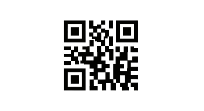 QR code on white background.