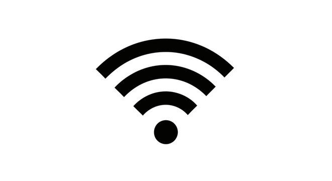 Wifi Signal Icon Symbol.
