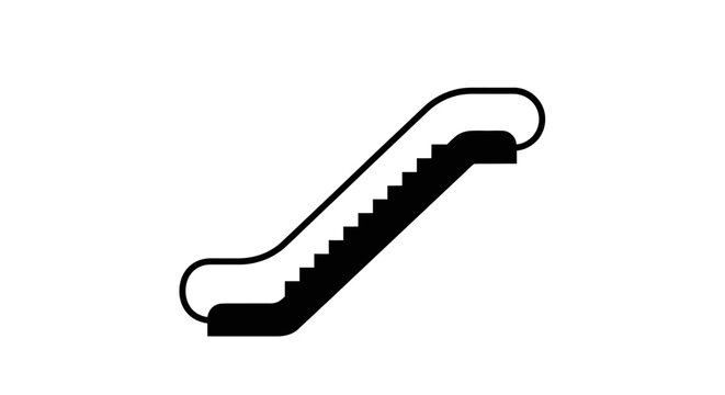 Escalator Staircase Moving Steps.