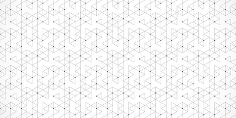 Abstract vector background with a seamless geometric pattern of simple triangle shapes. Stylish vector texture © ABCDESIGN
